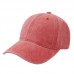 Baseball Cap Snapback  Plain Washed Cap Classic Adjustable Blank Solid Hat US  eb-20313459